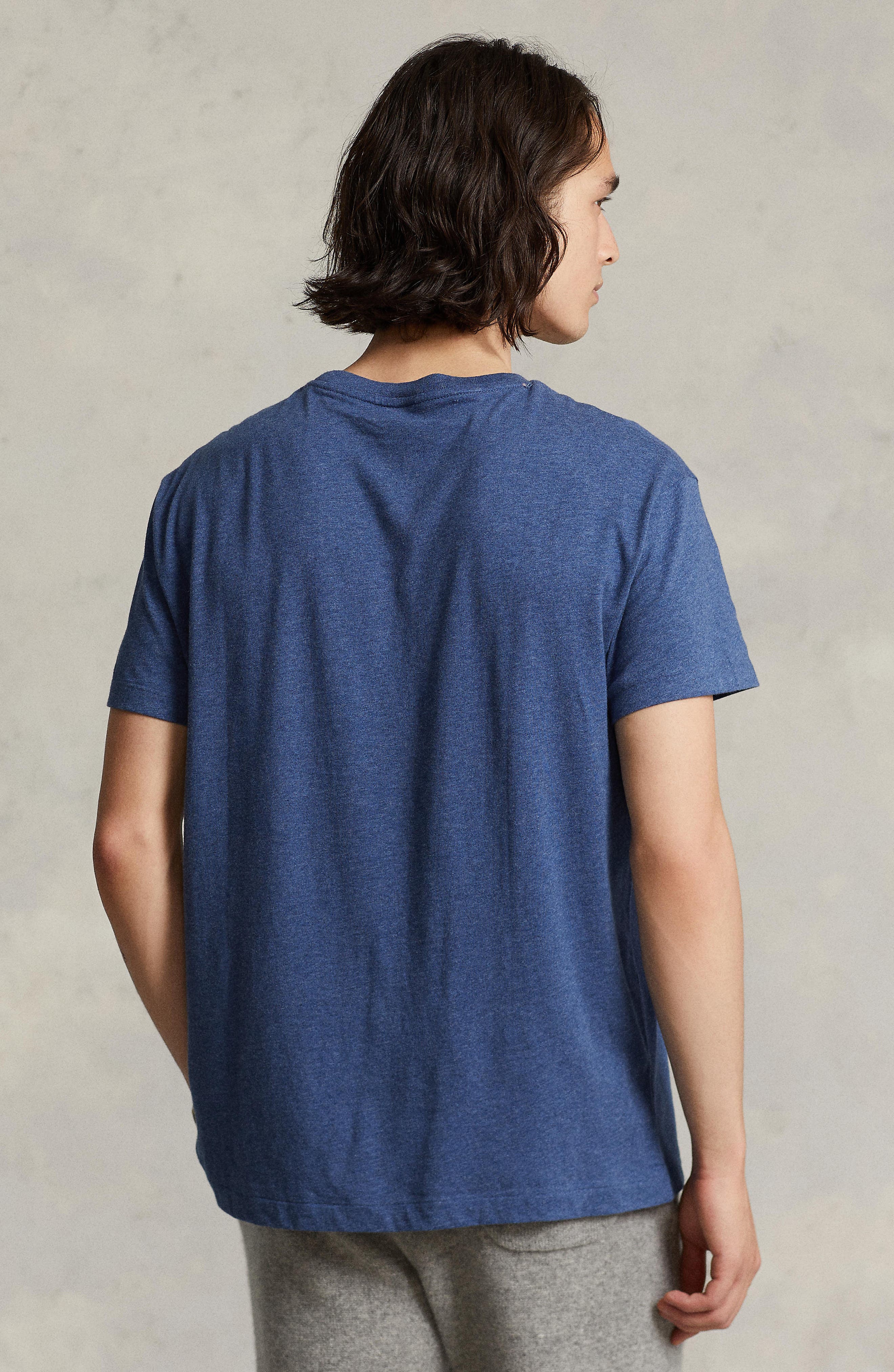 Мужские Polo Ralph Lauren Classic Fit Jersey Crewneck T-Shirt — фото 7