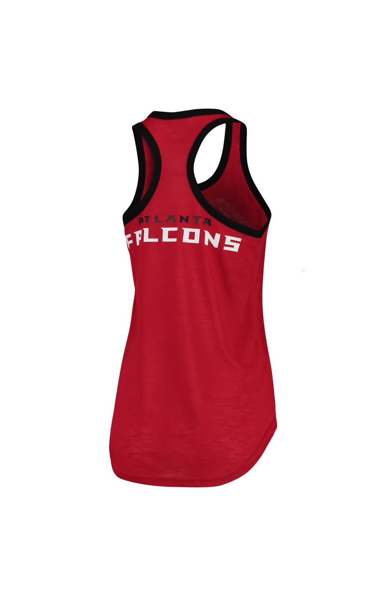 G-III 4HER BY CARL BANKS Women's G-III 4Her by Carl Banks Red Atlanta Falcons Tater Tank Top, Alternate, color, 