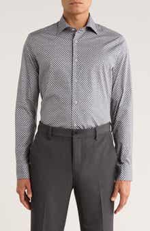 Jack Victor Rosemount Print Button-Up Shirt