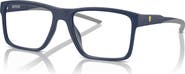 Scuderia Ferrari 58mm Rectangle optical glasses