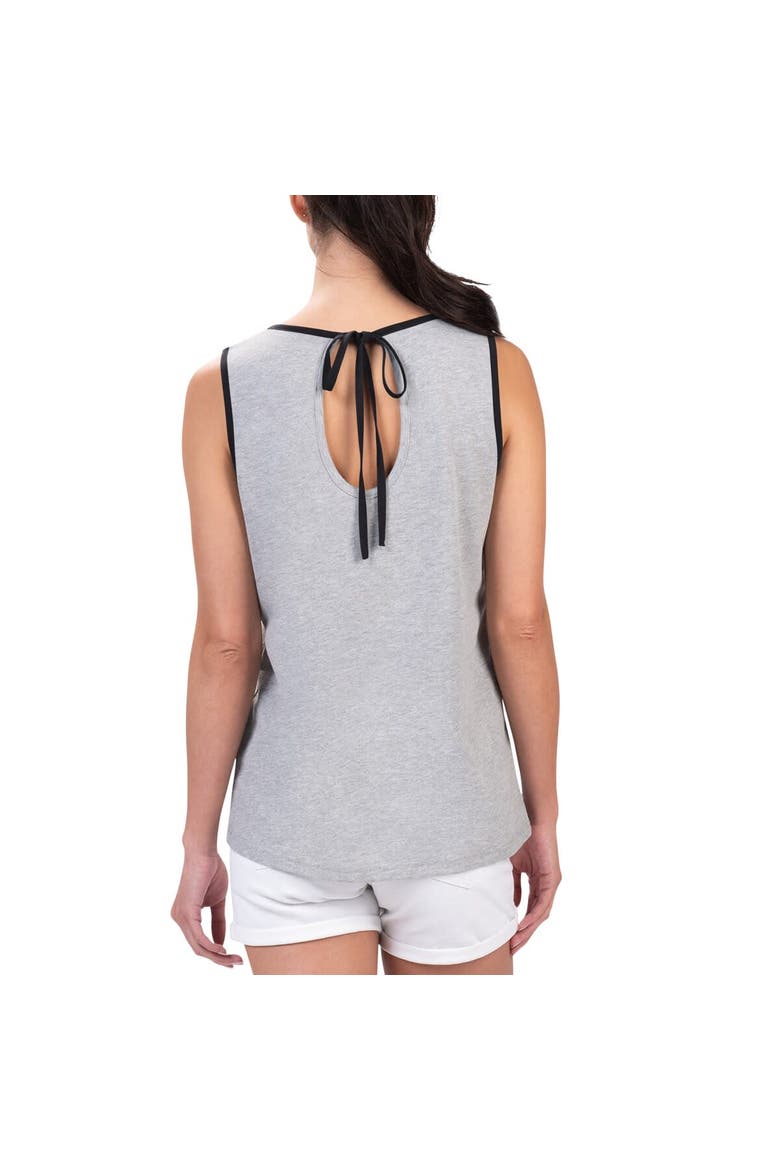 Women's G-III 4Her by Carl Banks Heather Gray Martin Truex Jr Fastest Lap Fashion Tank, Alternate, color, Heather Gray