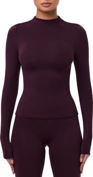 Naked Wardrobe Mock Neck Top