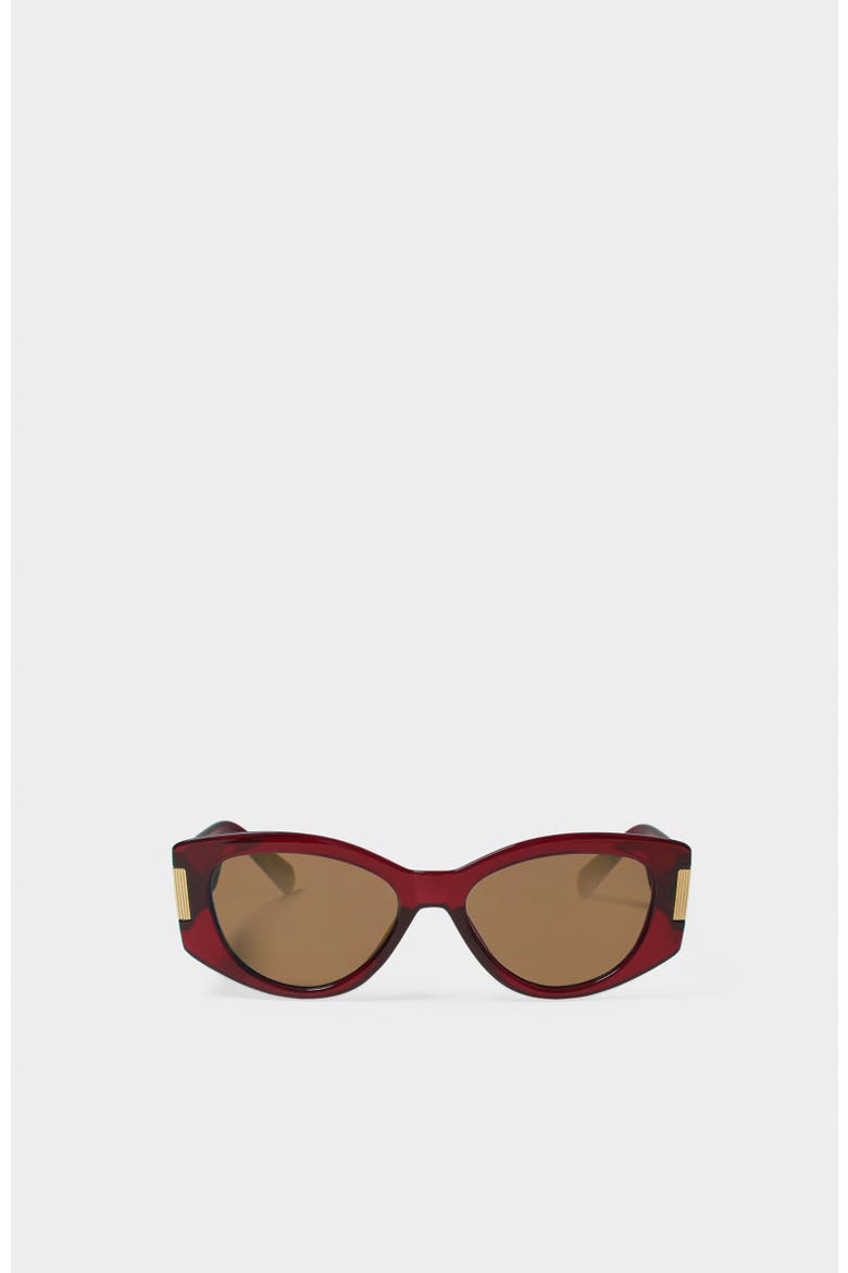 Rimini Sunglasses, Main, color, Deep Red