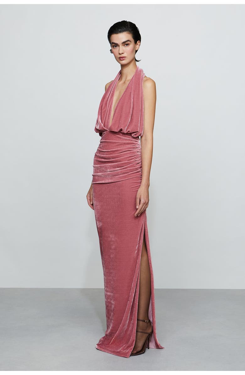 Et Ochs Valeria Gown, Alternate, color, Elderberry Smoke