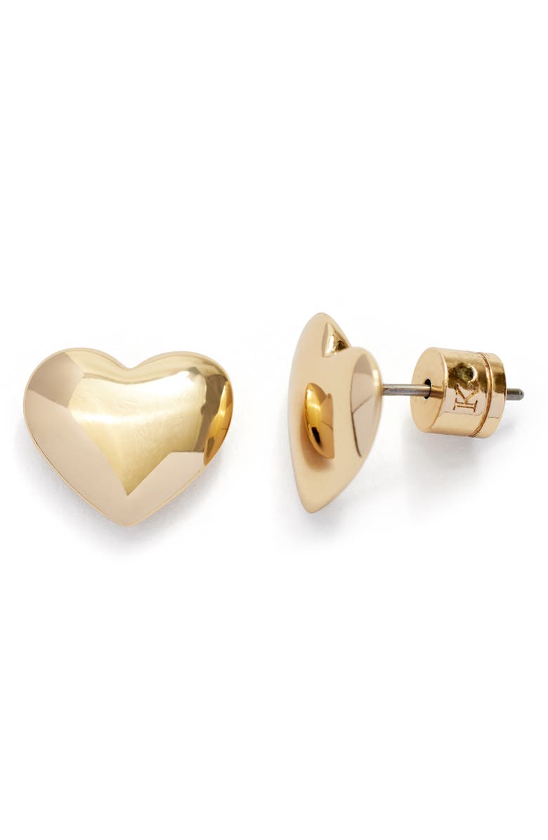 Kleinfeld Heart Stud Earrings, Main, color,