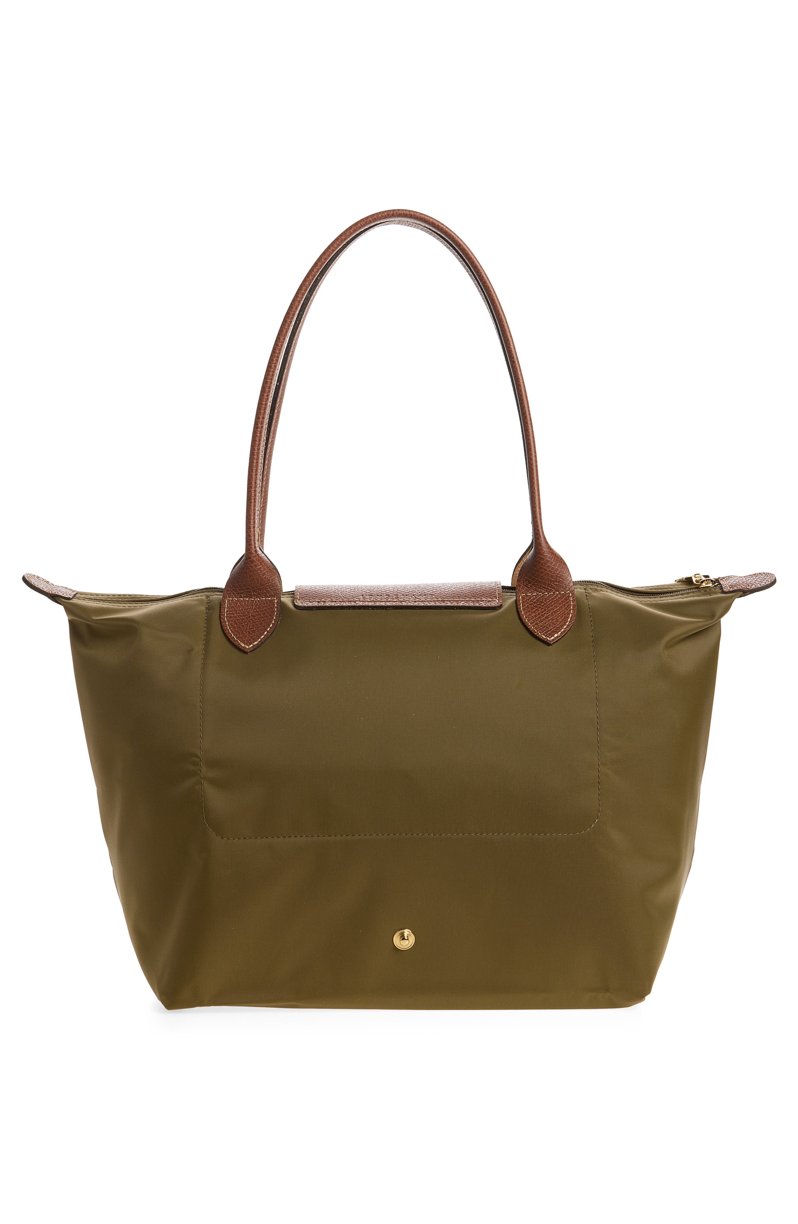 Le Pliage Medium Shoulder Tote, Alternate, color, OLIVE