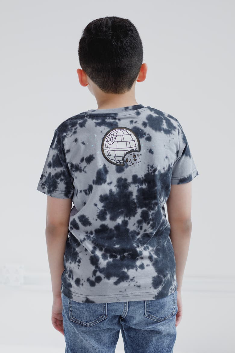 Short Sleeve T-Shirt, Alternate, color, Darth Vader Black Dye