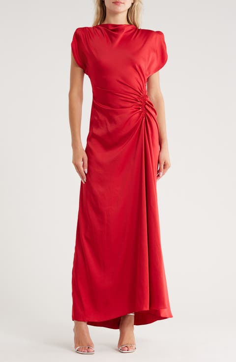 Nadia Side Twist Maxi Dress