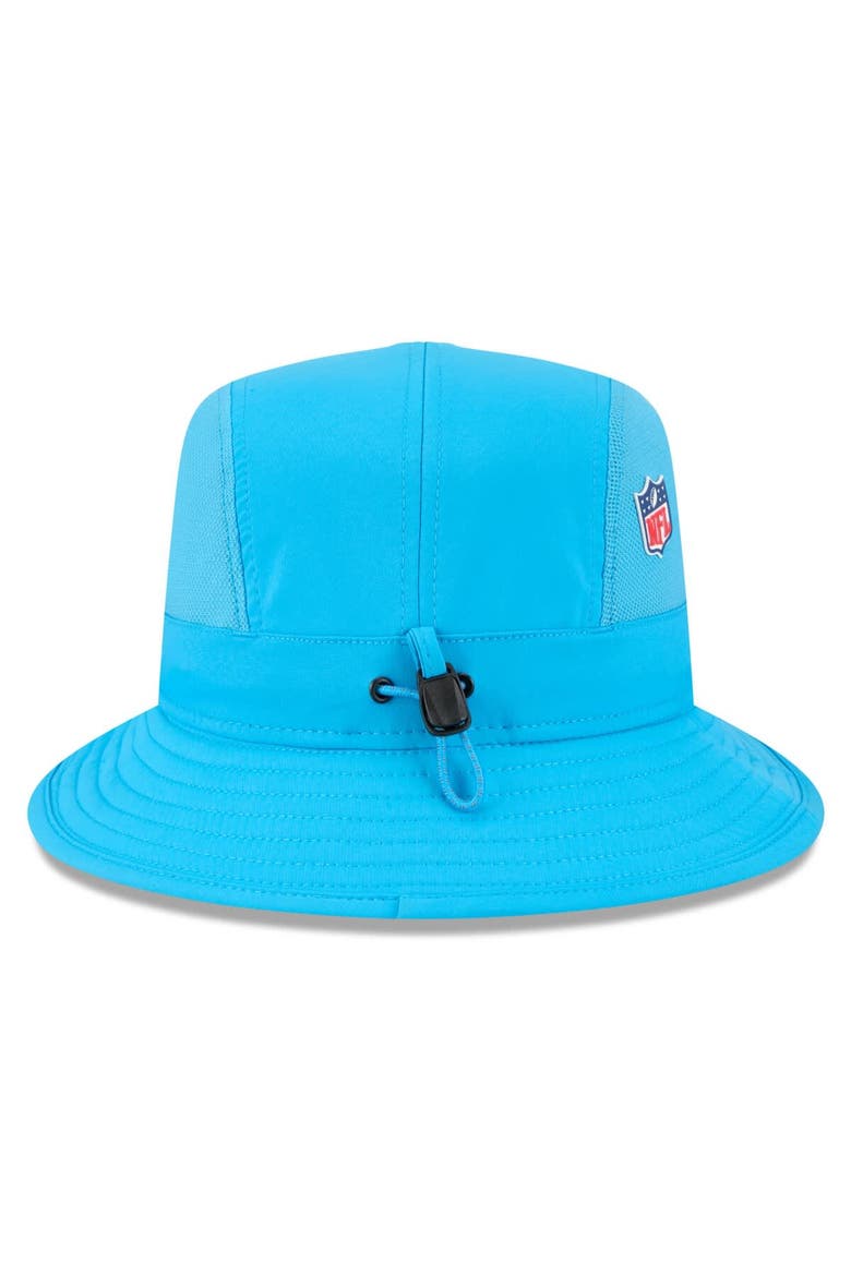 Men's New Era Blue Carolina Panthers 2025 Sideline  Bucket Hat, Alternate, color, Blue