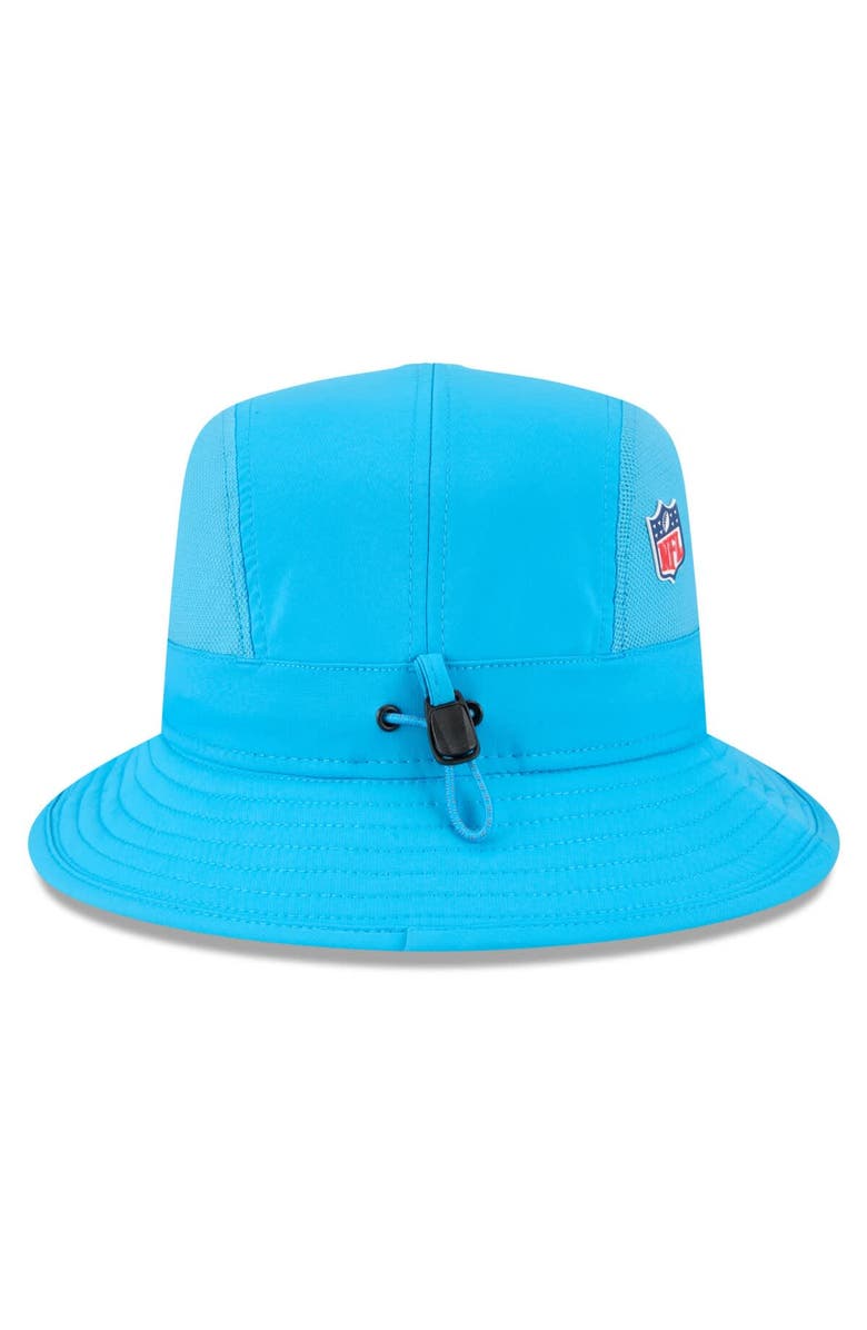 New Era Men's New Era Blue Carolina Panthers 2025 Sideline Bucket Hat, Alternate, color, Blue