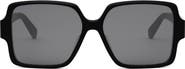 CELINE Triomphe 60mm Square Sunglasses