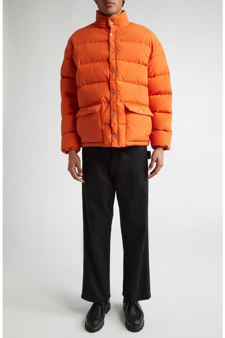 Burlington Down Puffer Jacket, Alternate, color, ORANGE