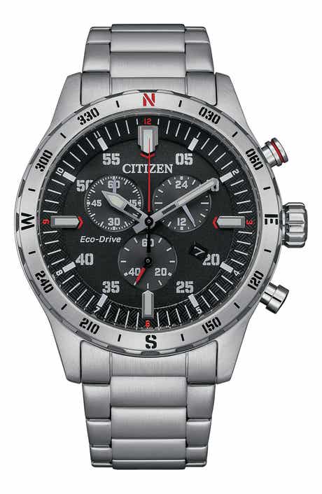 Citizen Eco-Drive Chronograph Bracelet Watch, 43mm