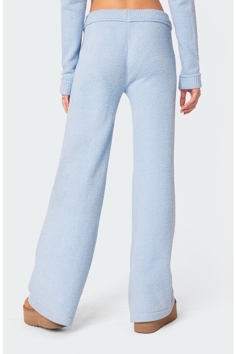 Plush Supersoft Knit Drawstring Pants, Alternate, color, BLUE