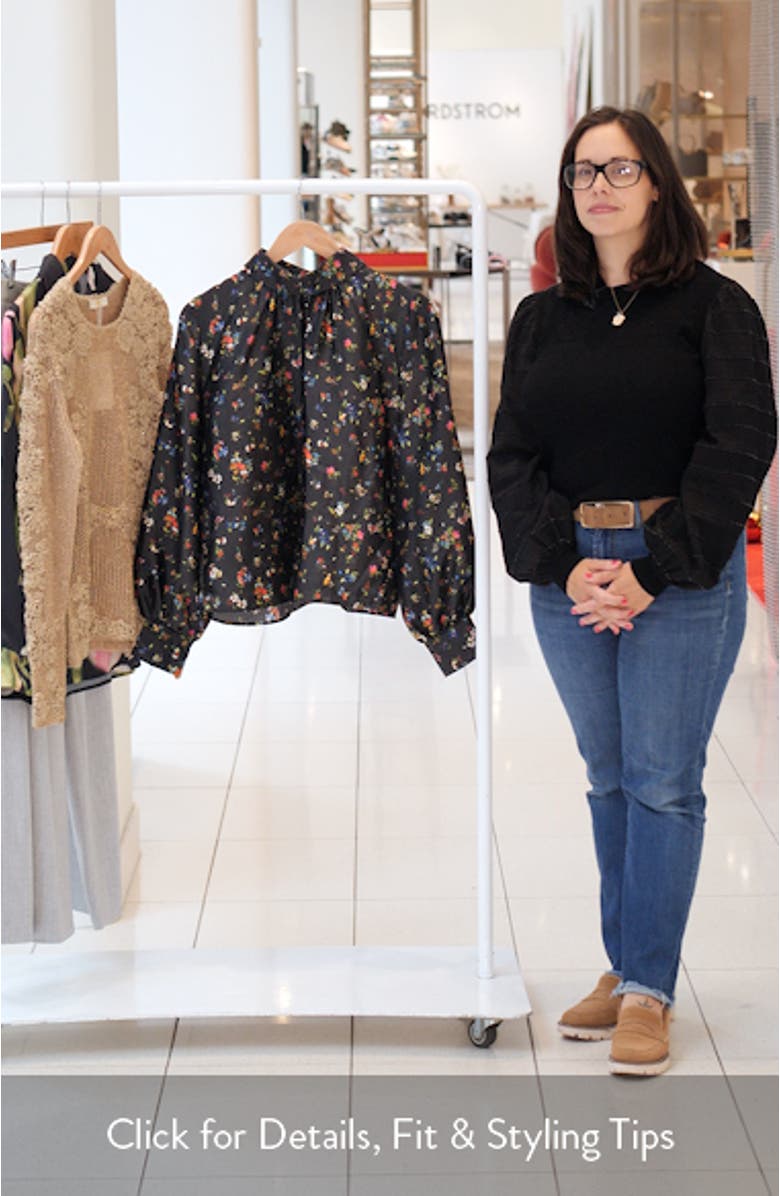 Floral Print Top, sales video thumbnail