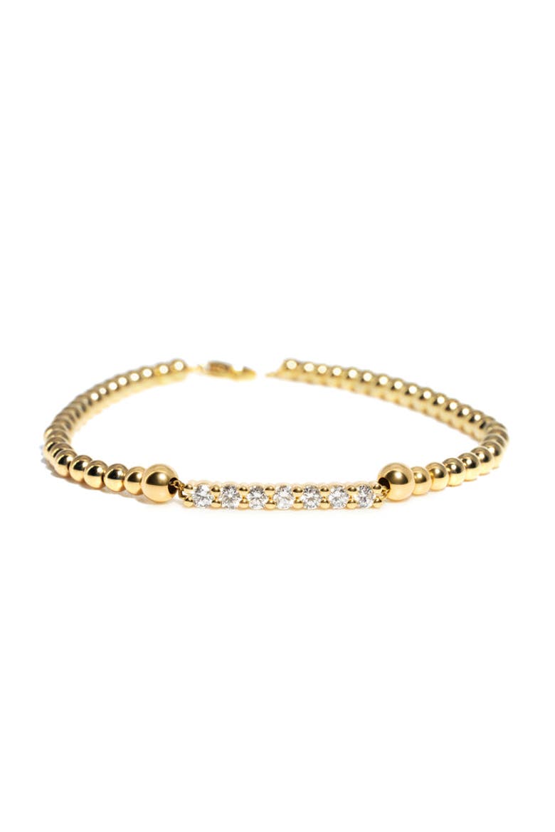 SphereGlow Diamond Bracelet, Main, color, Yellow Gold
