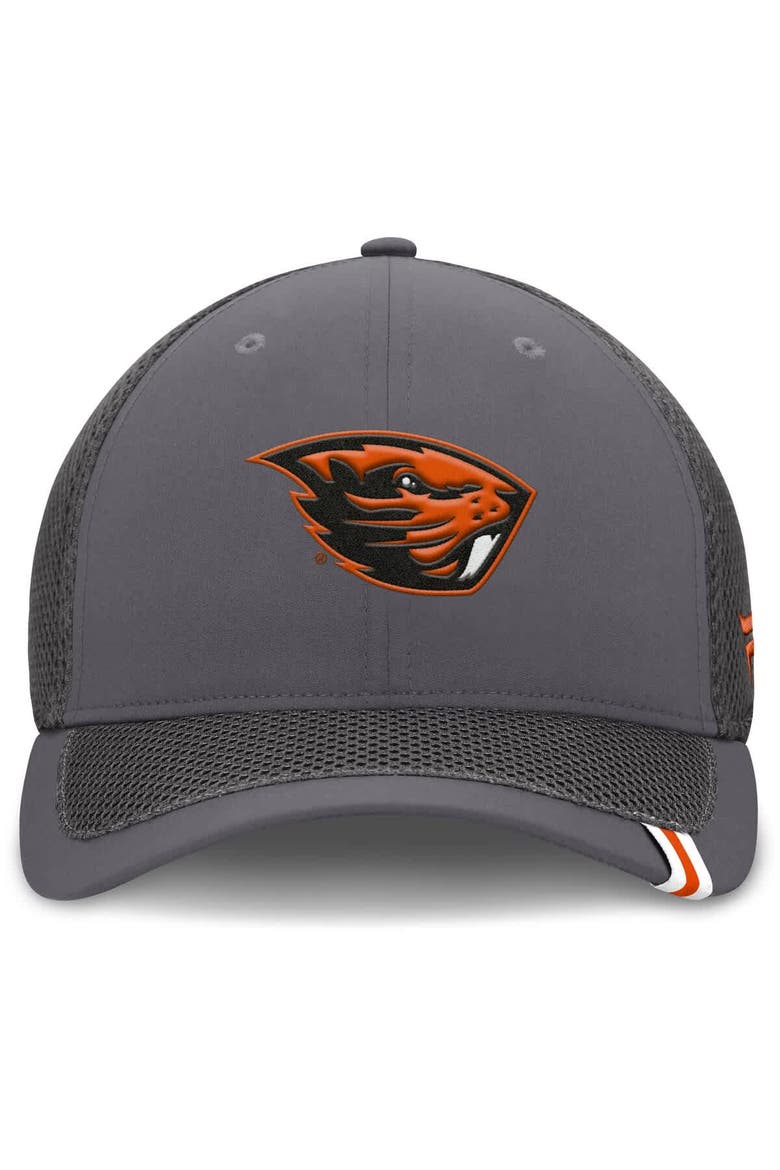 Men's Fanatics Gray Oregon State Beavers Clincher Flex Hat, Alternate, color, Gray