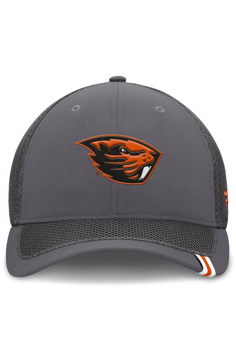 FANATICS Men's Fanatics Gray Oregon State Beavers Clincher Flex Hat, Alternate, color, Gray