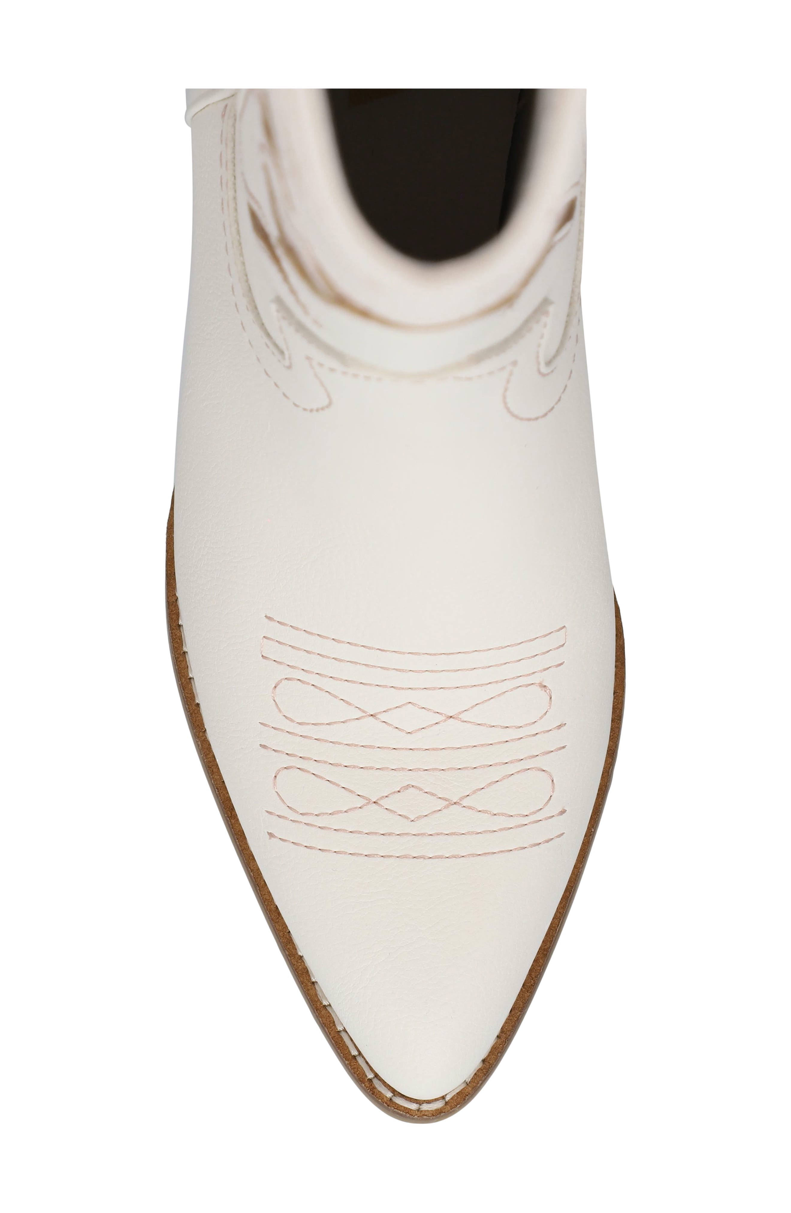 MIA Callan Western Boot, Alternate, color, White/ Blush