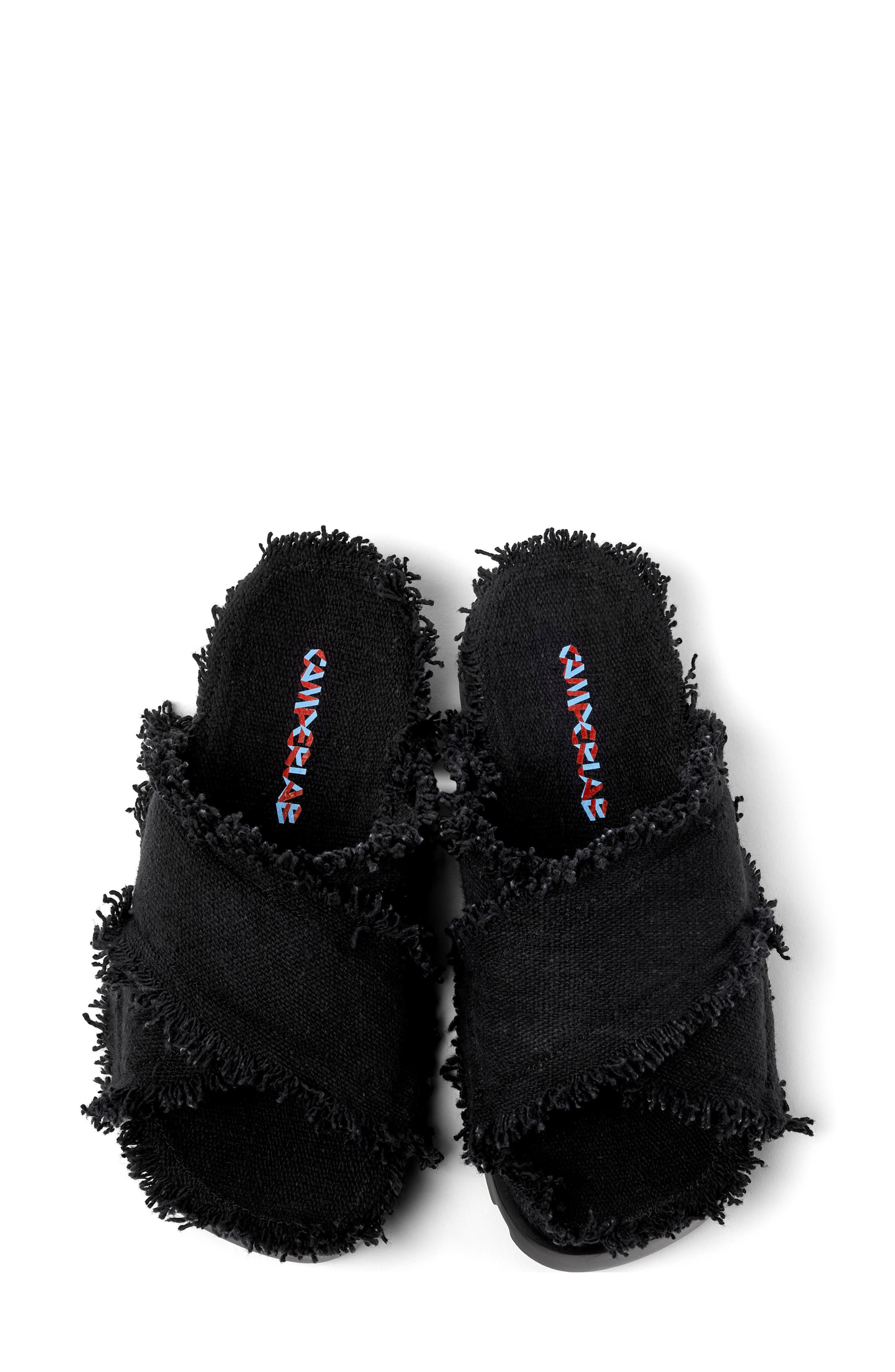 CAMPERLAB Brutus Frayed Canvas Sandal, Alternate, color, 