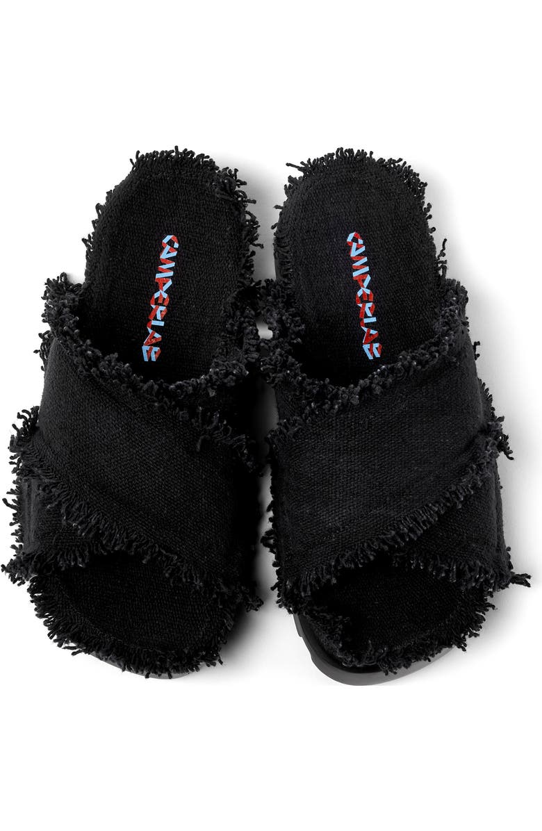 CAMPERLAB Brutus Frayed Canvas Sandal, Alternate, color,