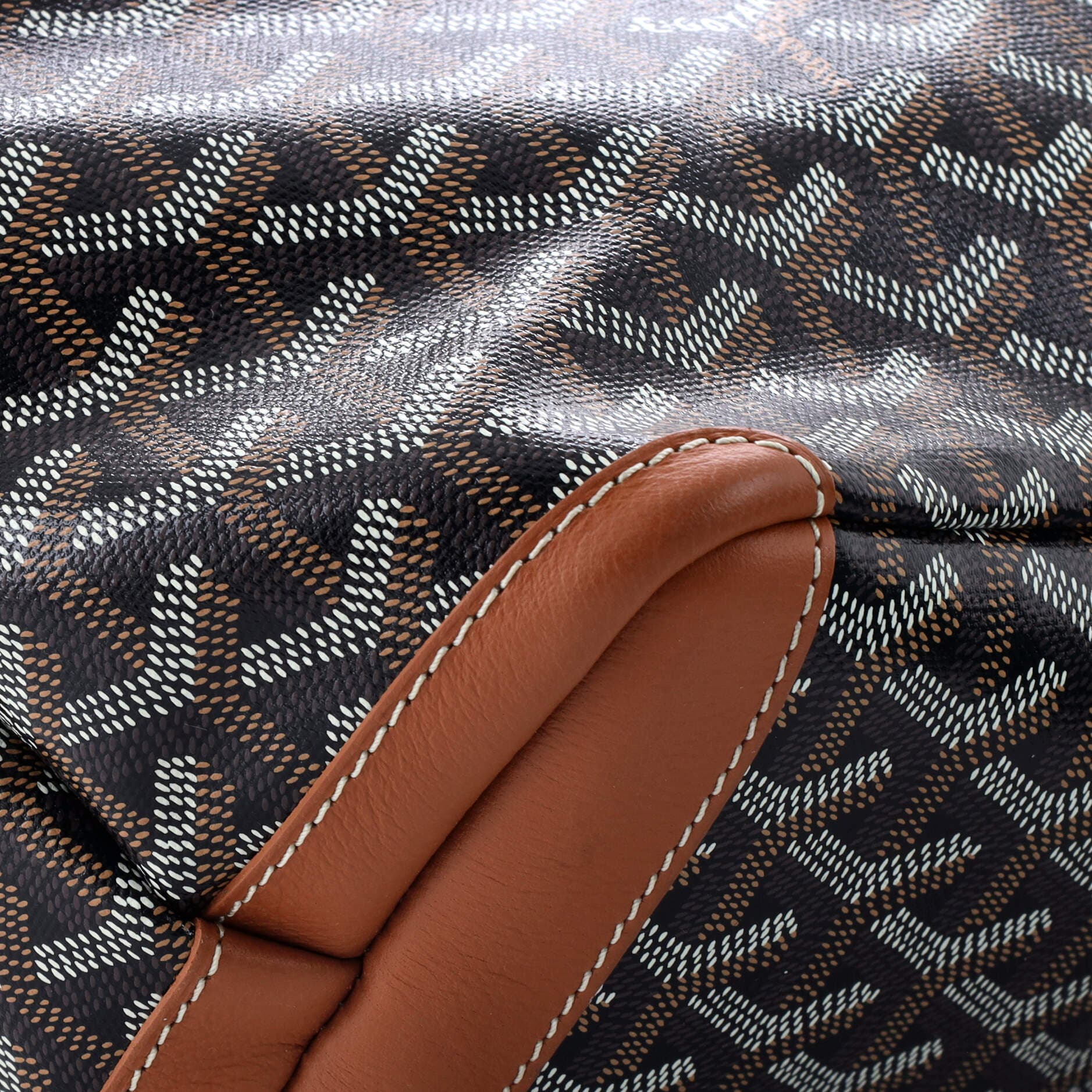 Pre-Owned Goyard Artois Tote Coated Canvas PM, Alternate, color, Brown