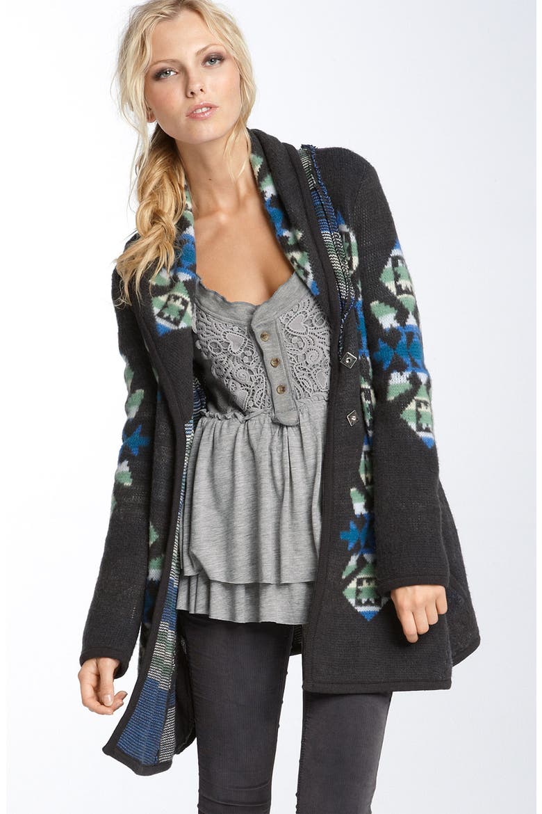 We the Free by Free People Cardigan, Main, color, DARK MUSHROOM COMBO