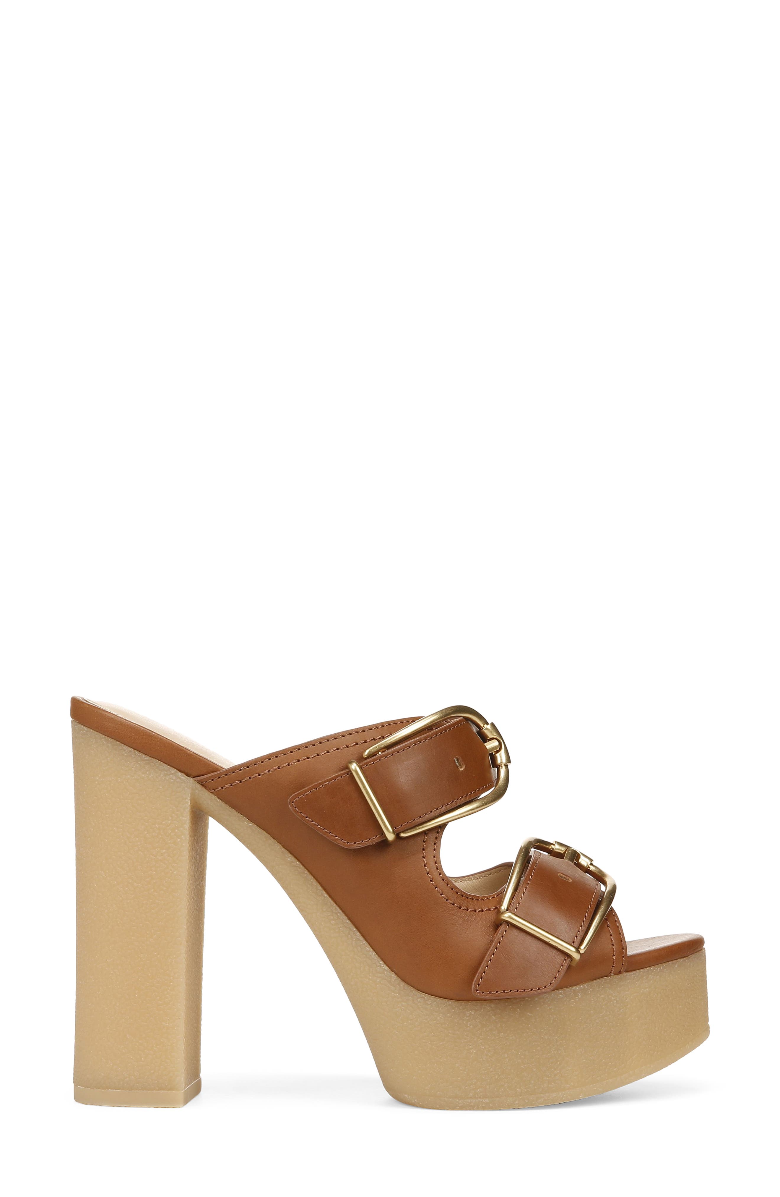 Veronica Beard Garrick Platform Slide Sandal, Alternate, color, 