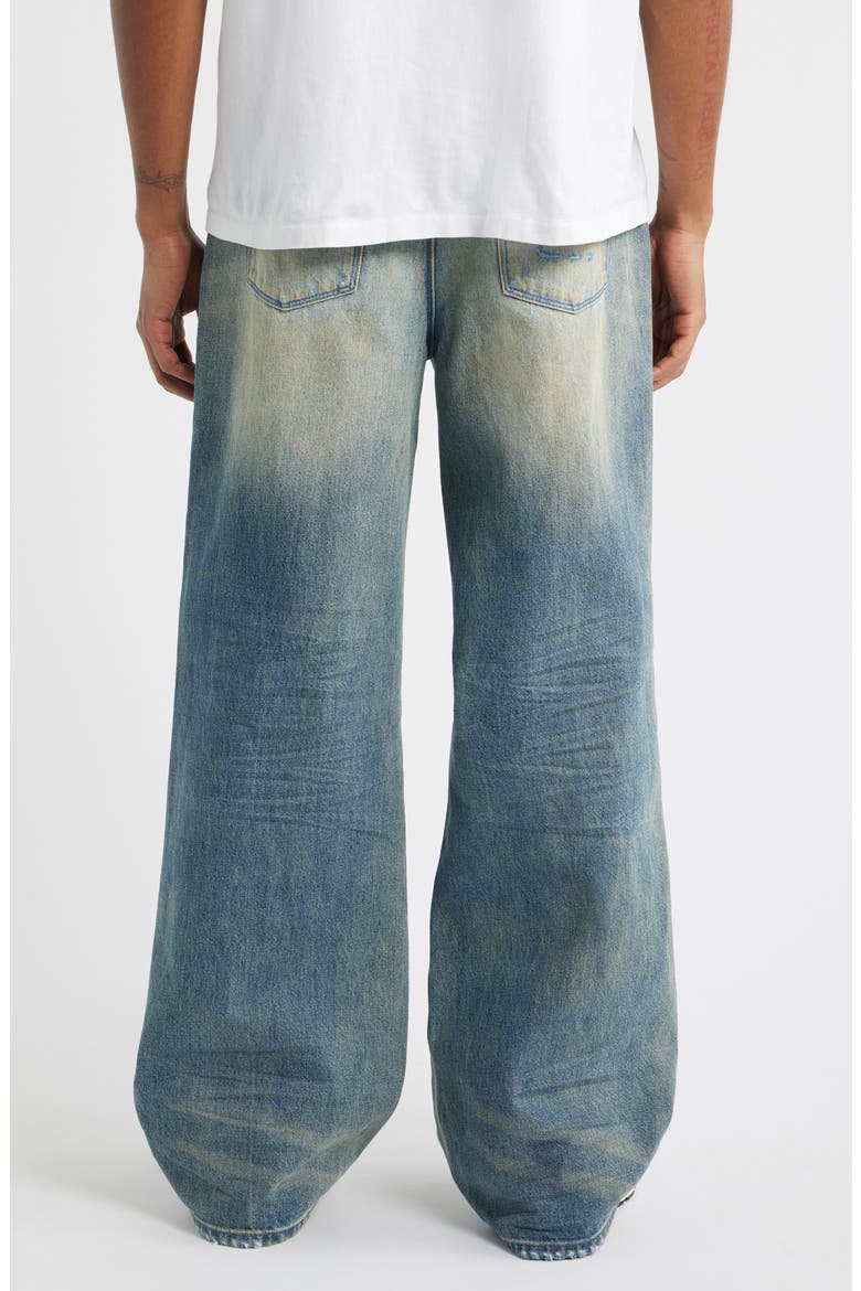 Franco Ripped Wide Leg Jeans, Alternate, color, MUDDY SKY