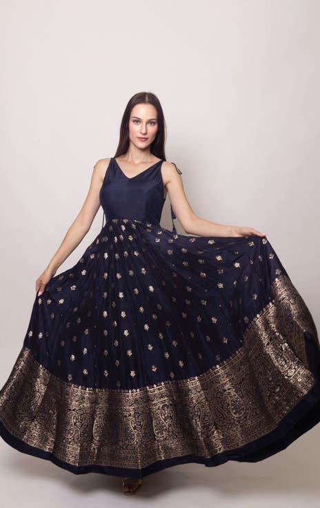 Alastair Open Back Gown