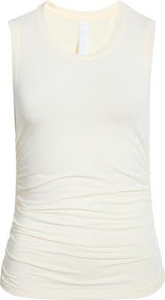 Zella Breathe Ruched Tank