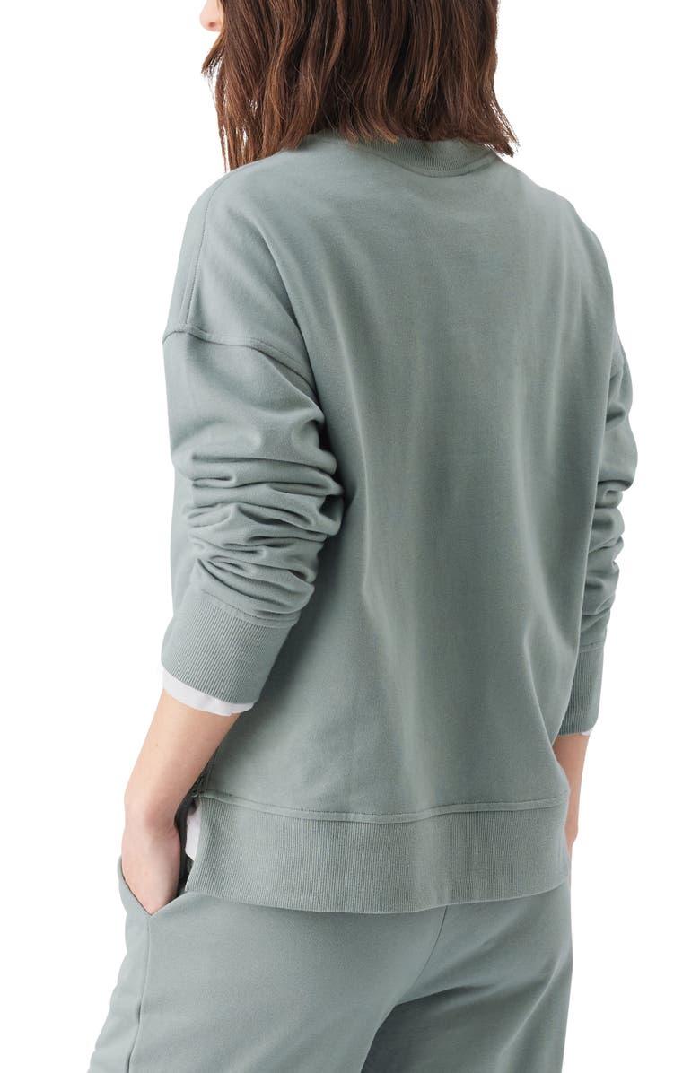Ripe Maternity Relax Nursing Sweat, Alternate, color, Sage