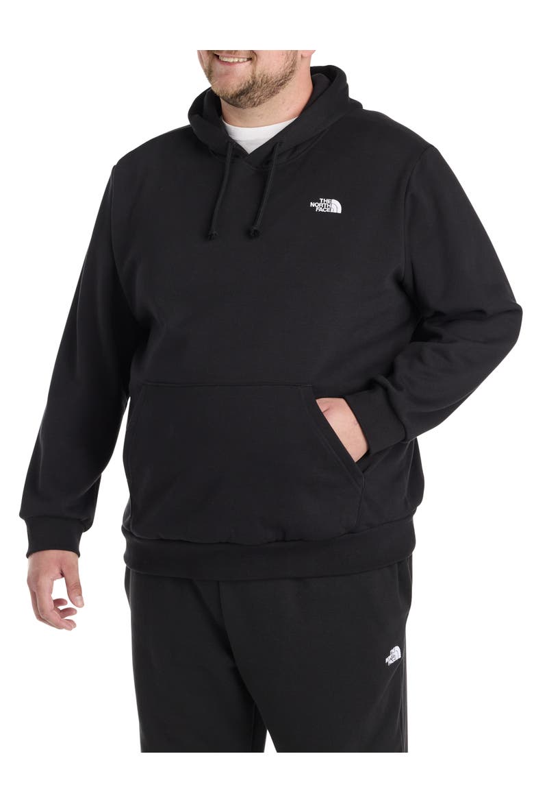 Big & Tall Big Evolution Simple Dome Hoodie, Main, color, TNF BLACK