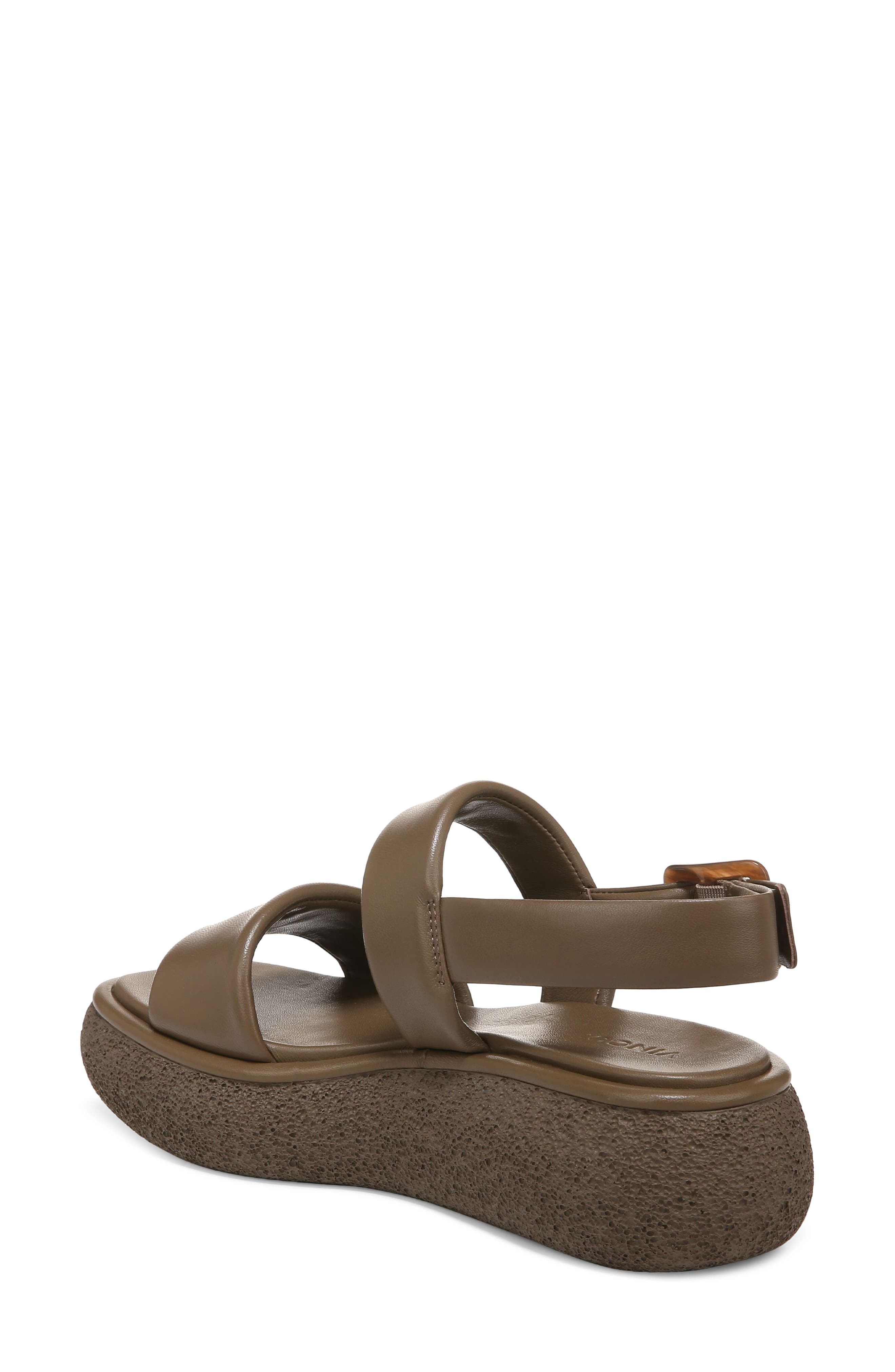 Laguna Platform Sandal, Alternate, color, DARK WHEAT