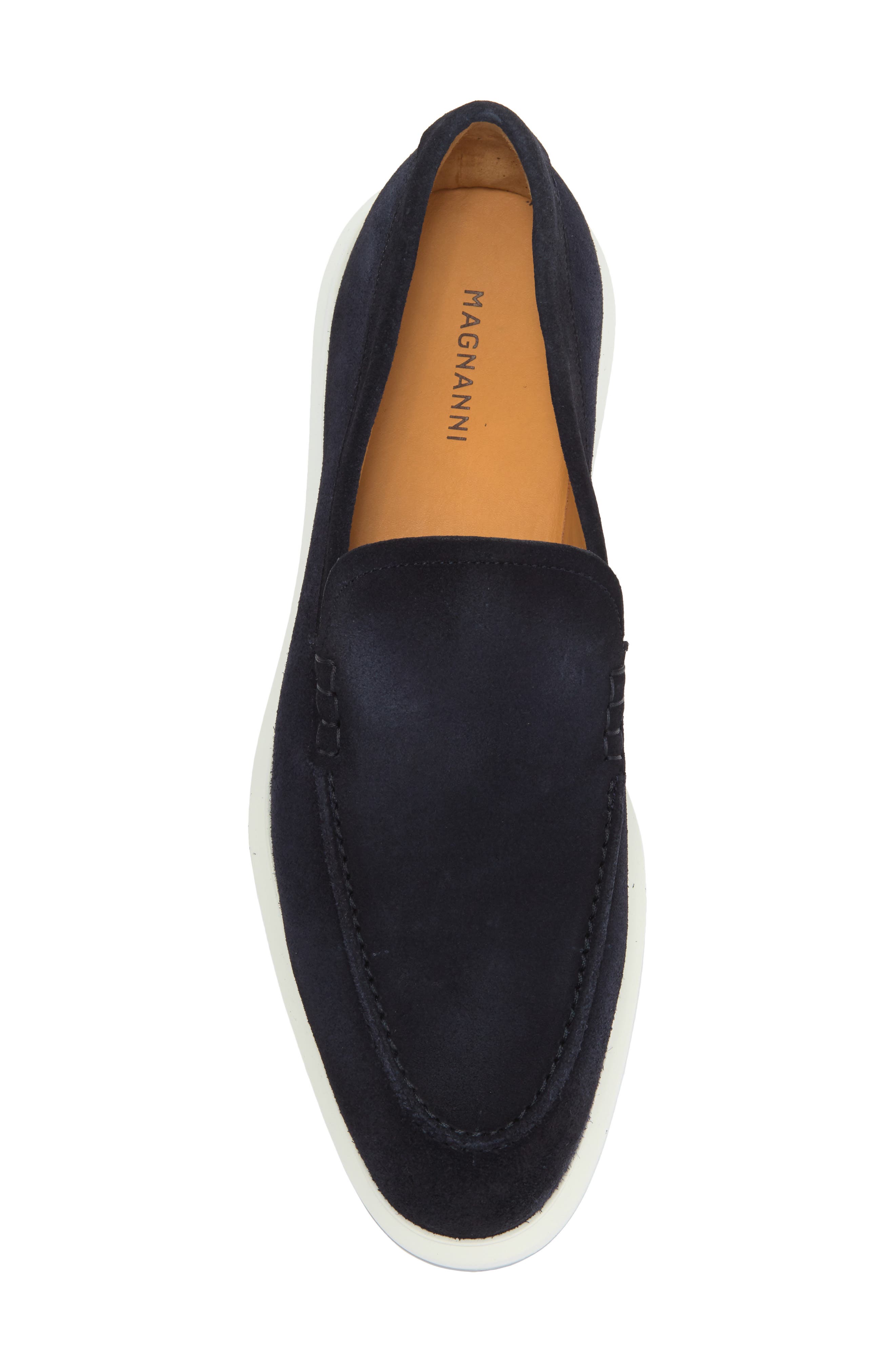 Orion Suede Slip-On Sneaker, Alternate, color, NAVY SUEDE
