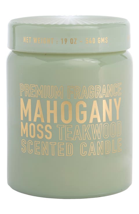 Mahogany Moss & Teakwood Apothecary Large Jar Candle