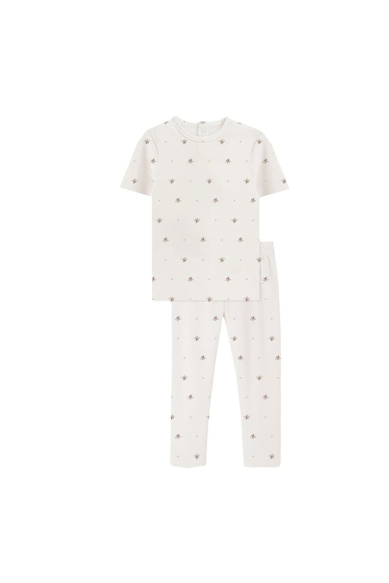 Floral Print Collection - Lounge Set, Main, color, Ivory/Pink