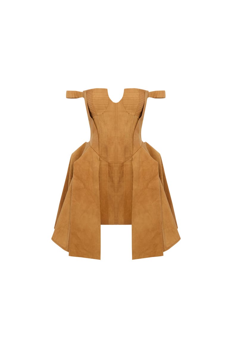 Corset Dress, Main, color, ORANGE