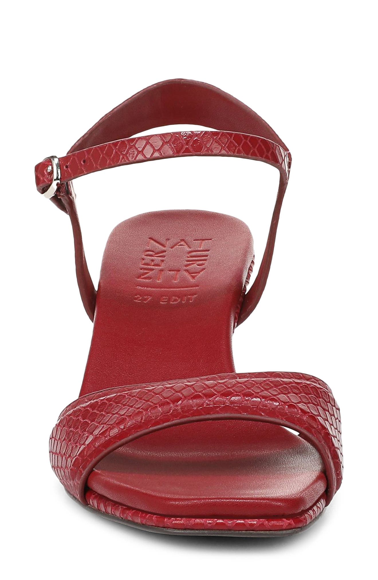 Grace Ankle Strap Sandal, Alternate, color, HEARTS FLAME