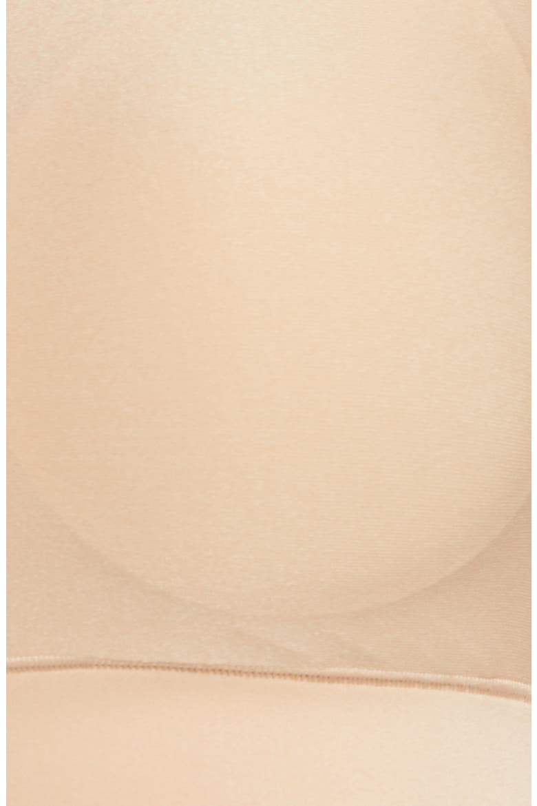 Soft Stretch Padded V-Neck Bralette, Alternate, color, NUDE