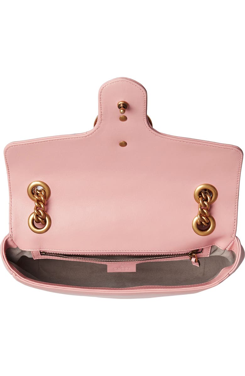 Gucci Small Matelassé Leather Shoulder Bag, Alternate, color,