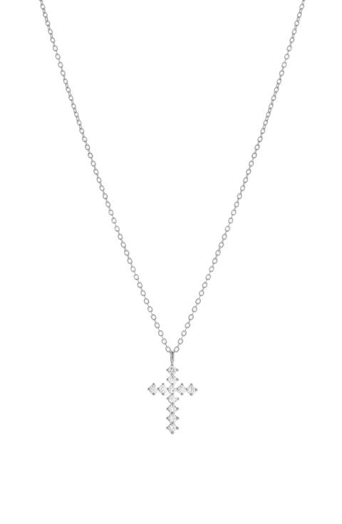 14k Gold Plated Wena Cross Necklace Holiday Gift Idea