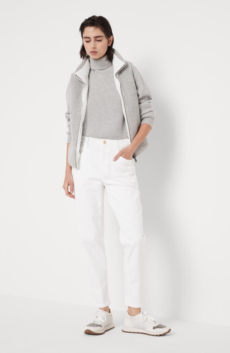 Brunello Cucinelli English Rib knit sweater, Alternate, color, 