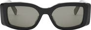 CELINE Triomphe 53mm Rectangular Sunglasses