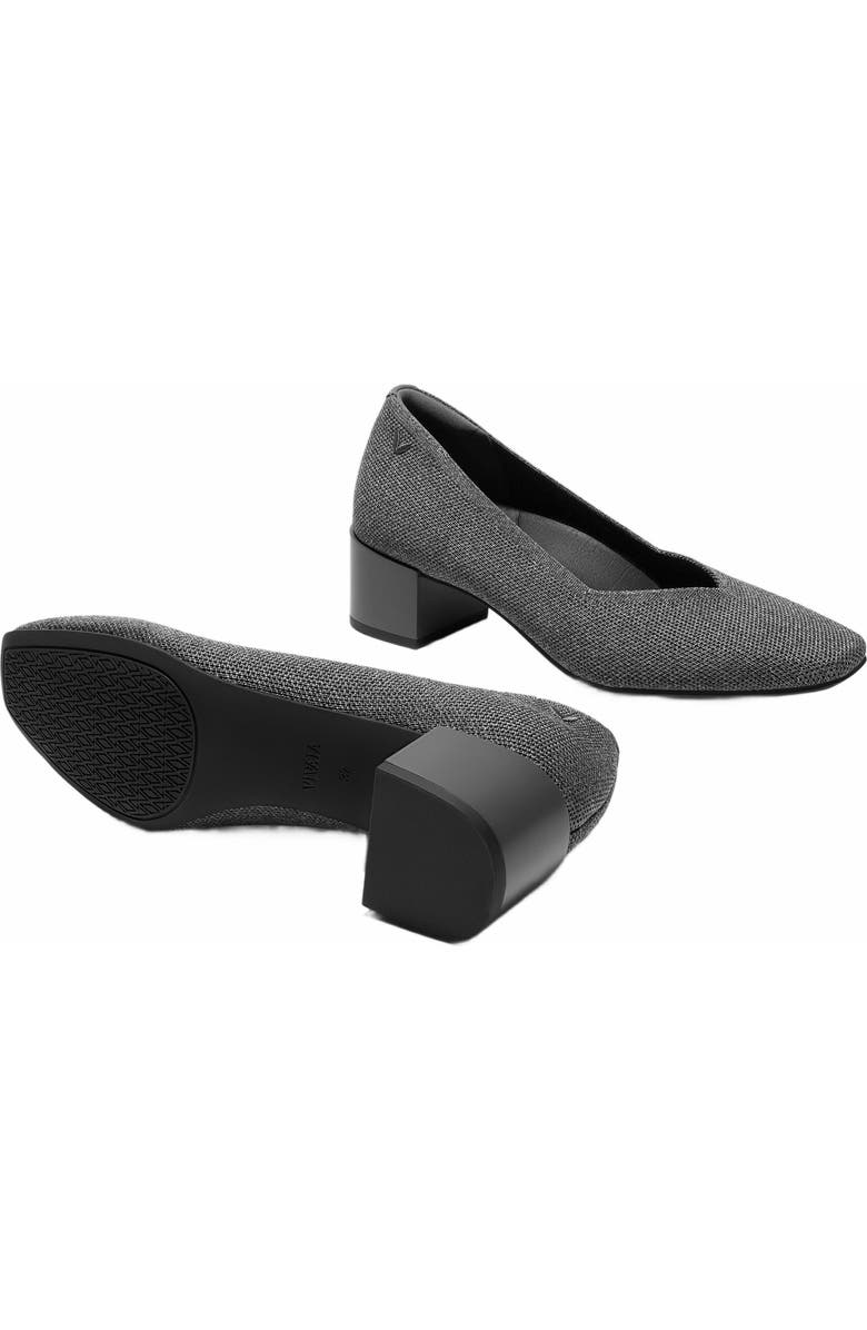 VIVAIA Square-Toe Stress Free Chunky Heels, Alternate, color, Rich Grey