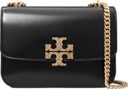 Tory Burch Small Eleanor Pavé Convertible Leather Shoulder Bag