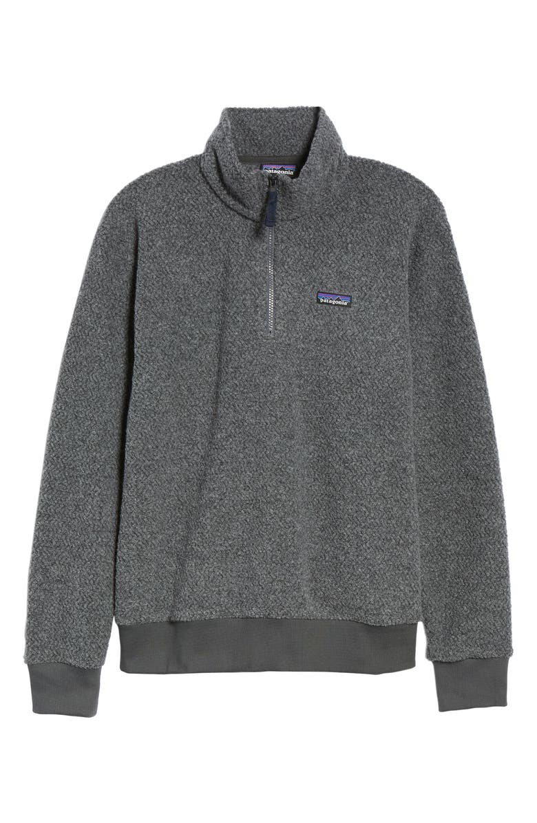 Patagonia Woolyester Fleece Quarter Zip Pullover, Alternate, color, 