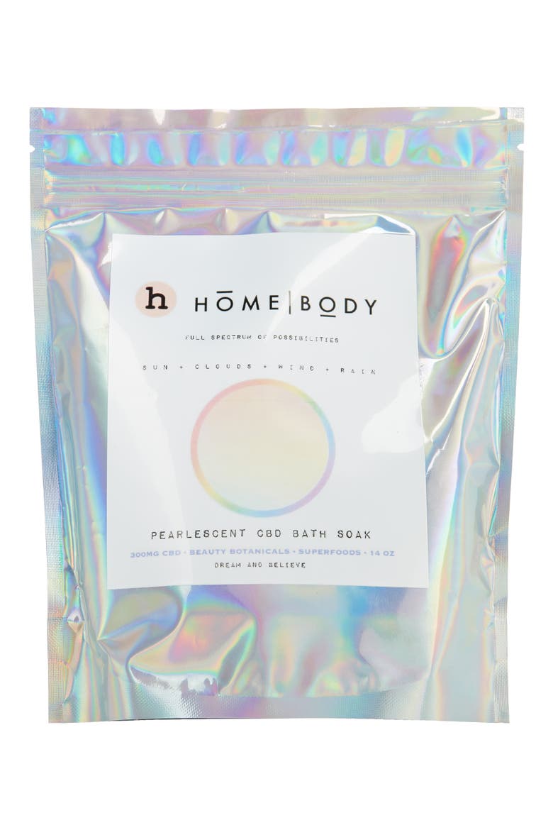Full Spectrum of Possibilities Pearlescent CBD Bath Soak, Main, color, MULTI COLOR