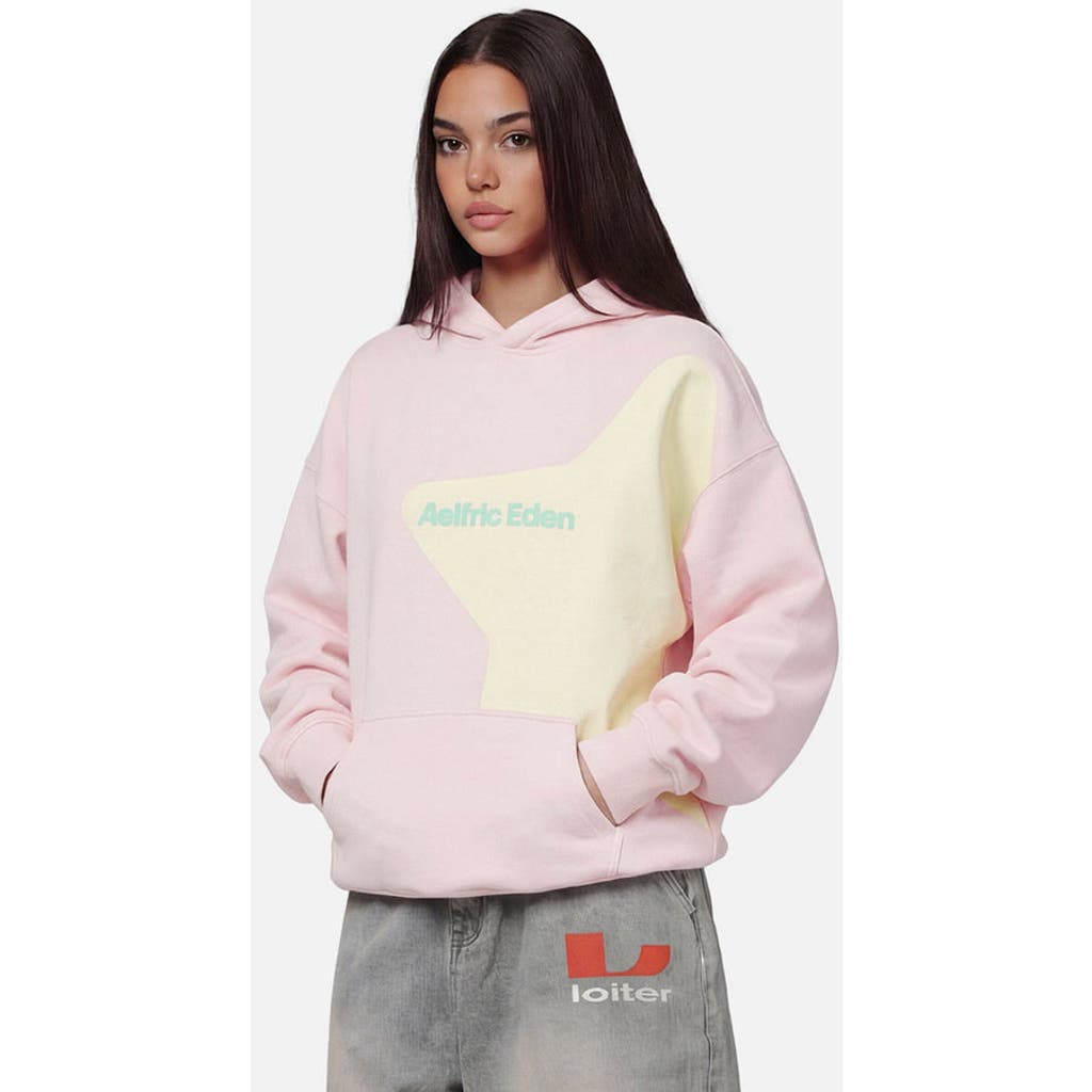 Aelfric Eden Incomplete Eden Star Hoodie In Pink