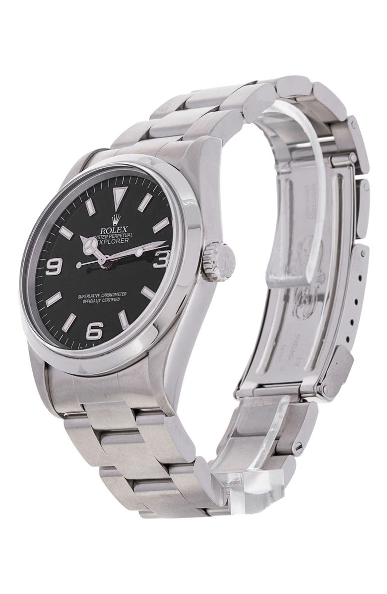 Watchfinder & Co. Rolex Preowned Explorer Automatic Bracelet Watch, 36mm, Alternate, color, 